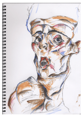 A little rusty at sketching but here we go.